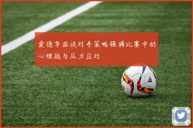 爱德华兹谈对手策略强调比赛中的心理战与压力应对